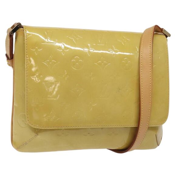 LOUIS VUITTON Monogram Vernis Thompson Street Bag Beige M91301 - Picture 1 of 16